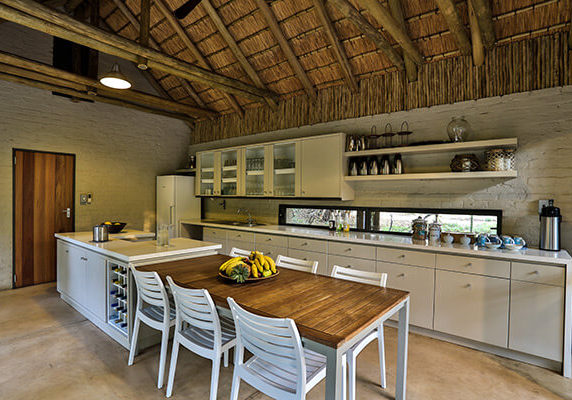 Kitchen area for guests at Bateleur